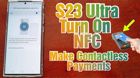 how to turn on nfc Samsung